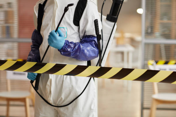 Professional Blood Cleanup technician working in Overton, NV